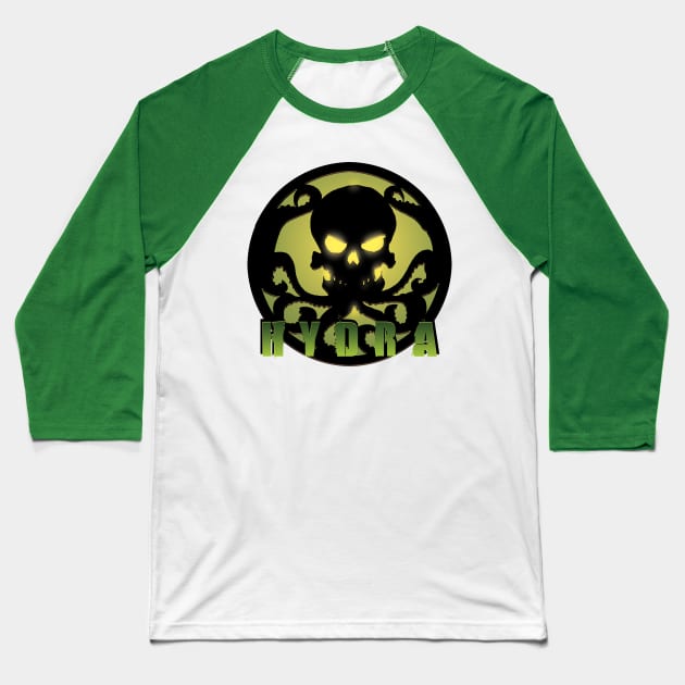 HAIL HYDRA Baseball T-Shirt by ThirteenthFloor